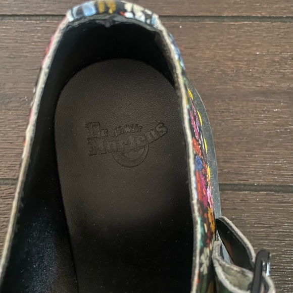 Dr. Martens black floral 8065 wanderlust maryjane - Picture 7 of 7